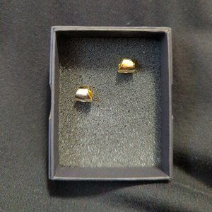 Ask & Embla Gold Lobe Cuffs